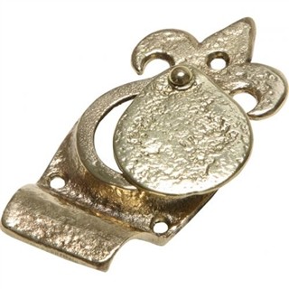 Cast Brass Cylinder Pull with Cover