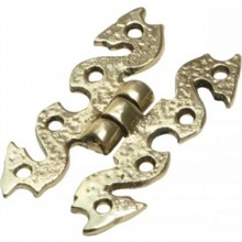 Cast Brass Cabinet Hinge Set