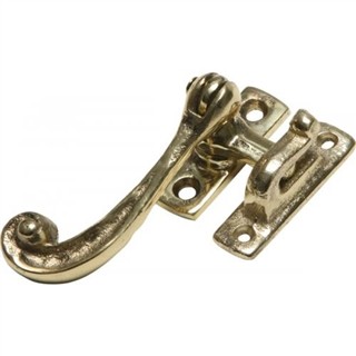 Reversible Cast Brass Casement Fastener