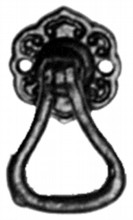 Antique Black Iron Drawer Handle