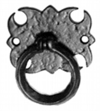 Antique Black Iron Drawer Handle