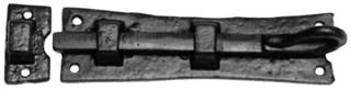 Antique Black Iron Door Bolt