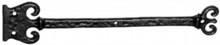 Antique Black Iron Hinge Front Set