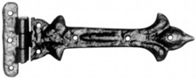 Antique Black Iron Hinge Set