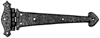 Antique Black Iron Hinge Set