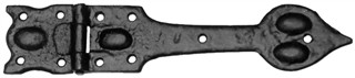 Antique Black Iron Hinge Set