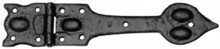 Antique Black Iron Hinge Set