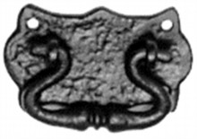 Antique Black Iron Drawer Handle