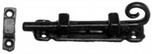 Antique Black Iron Door Bolt