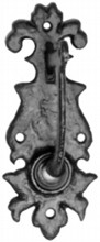 Antique Black Iron Bell Crank