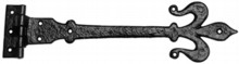 Antique Black Iron Hinge Set