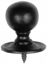 Antique Black Iron Cupboard Knob