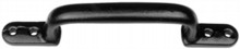 Smooth Black Iron Pull Handle