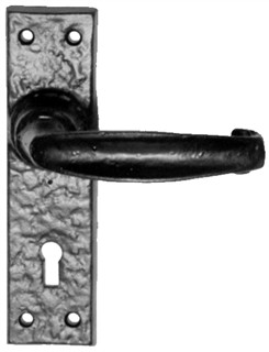 Antique Black Iron Door Handle
