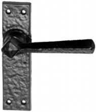 Antique Black Iron Door Handle