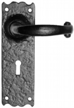 Antique Black Iron Door Handle