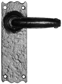 Antique Black Iron Door Handle