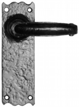 Antique Black Iron Door Handle