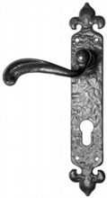 Antique Black Iron Multipoint Handle