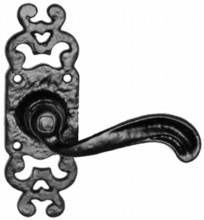 Antique Black Iron Door Handle