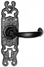 Antique Black Iron Door Handle