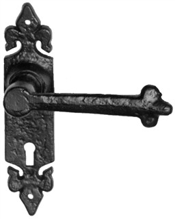 Antique Black Iron Door Handle