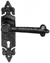 Antique Black Iron Door Handle
