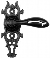 Antique Black Iron Door Handle