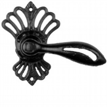 Antique Black Iron Door Handle