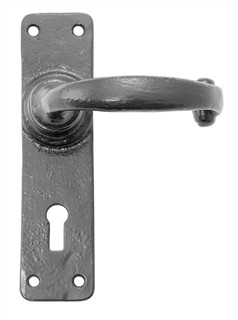 Antique Black Iron Door Handle