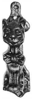 Laughing Cat Bedroom Knocker