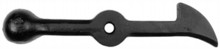 Antique Black Iron Gate Catch