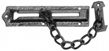 Antique Black Iron Door Chain