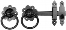 Antique Black Gate Latch Set