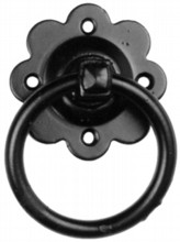 Antique Black Iron Gate Handle