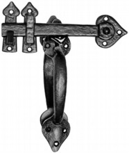 Double Sided Antique Thumb Latch