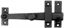 Antique Black Iron Thumb Latch
