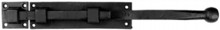 Antique Black Iron Door Bolt