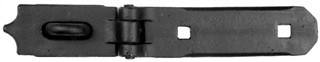Antique Black Iron Locking Bar