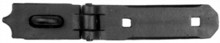 Antique Black Iron Locking Bar