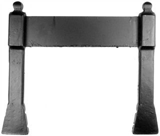 Antique Black Iron Boot Scraper