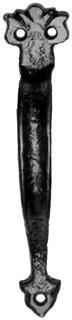 Antique Black Iron Pull Handle