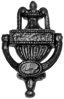 Antique Black Iron Door Knocker