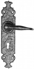 Antique Black Iron Door Handle