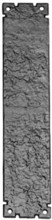 Antique Black Iron Finger Plate