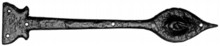 Antique Black Iron Hinge Front Set
