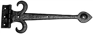 Antique Black Iron Hinge Set