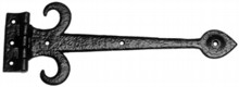 Antique Black Iron Hinge Set