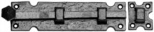 Antique Black Iron Door Bolt