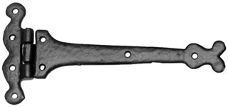 Antique Black Iron Hinge Set